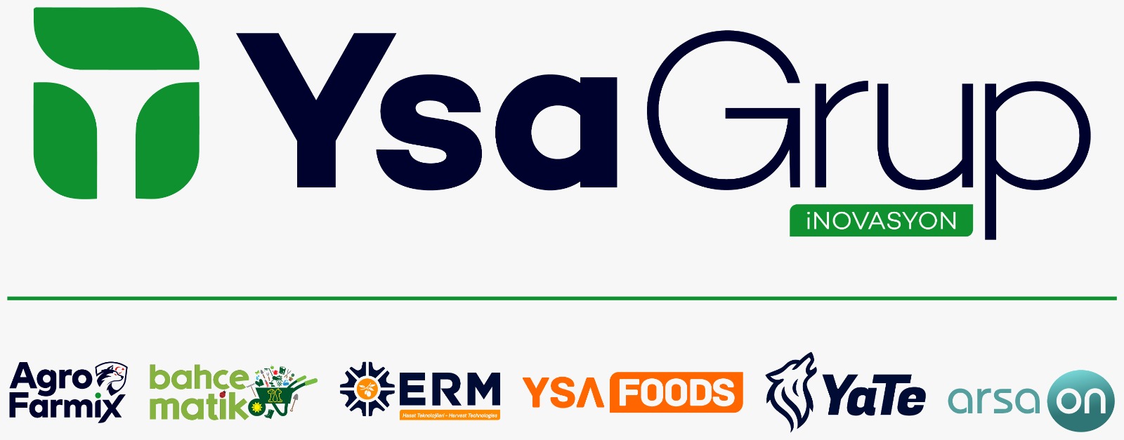 Ysa Grup İnovasyon — AgroFarmix, Bahçe Matik, ERM, YSA Foods, YaTe, arsaON